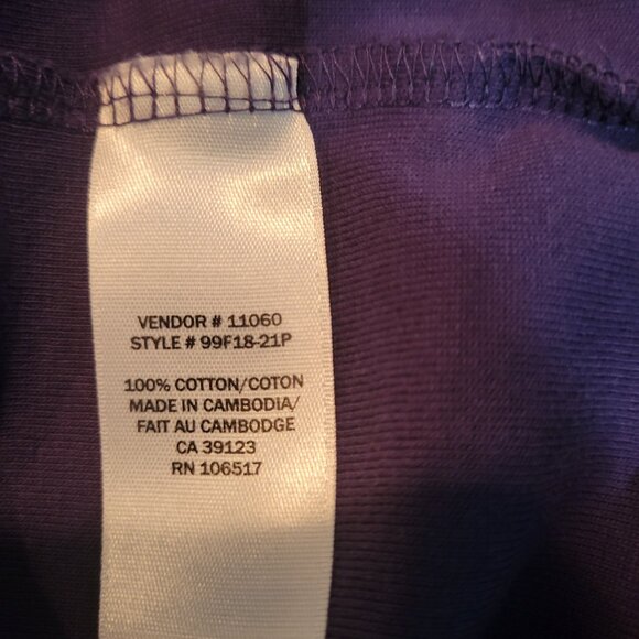 Purple long sleeved shirt - Picture 6 of 7